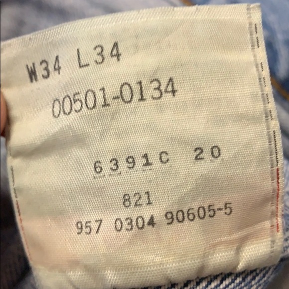 Men’s VTG 501 Levi’s High Rise Jean - Picture 10 of 11